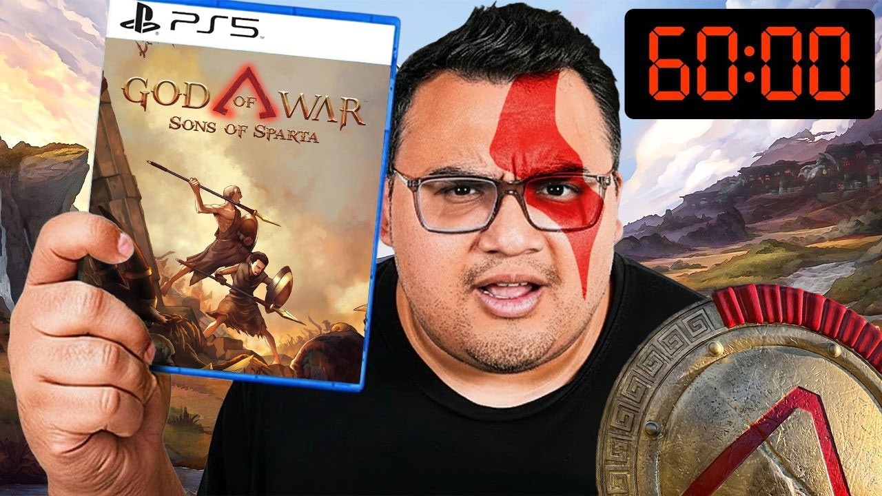 GOD OF WAR SONS OF SPARTA TIENE 60 MINUTOS PARA IMPRESIONARME
