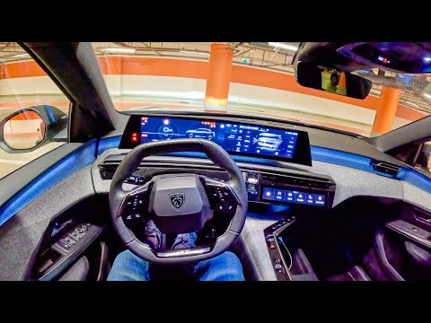 2025 Peugeot 3008 GT Night (1.2 hybrid 136 hp) | POV Test Drive #2359 Joe Black