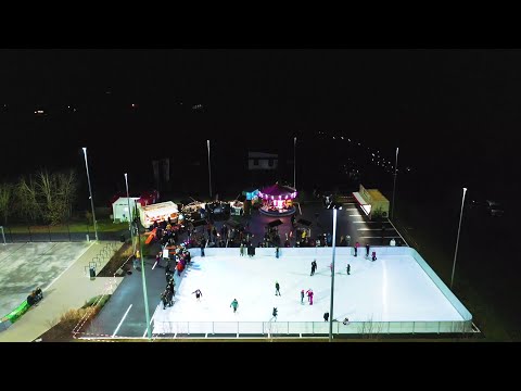 Eröffnung Eislaufbahn Rollsportanlage Four Seasons Bischofsheim in der Rhön
