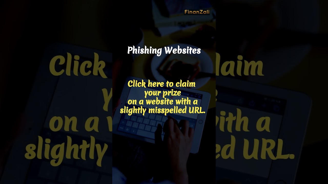 Sign of Scam #5 | Phishing Websites 🎣
