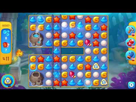 Fishdom  Level 10301 thru 10310 (First Try) 🐠