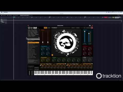 Tracktion BioTek Tutorial 1 start patch
