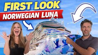 NCL LUNA - BOARDING Norwegian's BRAND NEW SHIP In Civitavecchia