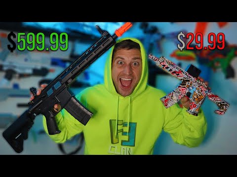 Cheap VS Expensive Gel Blaster Rifles