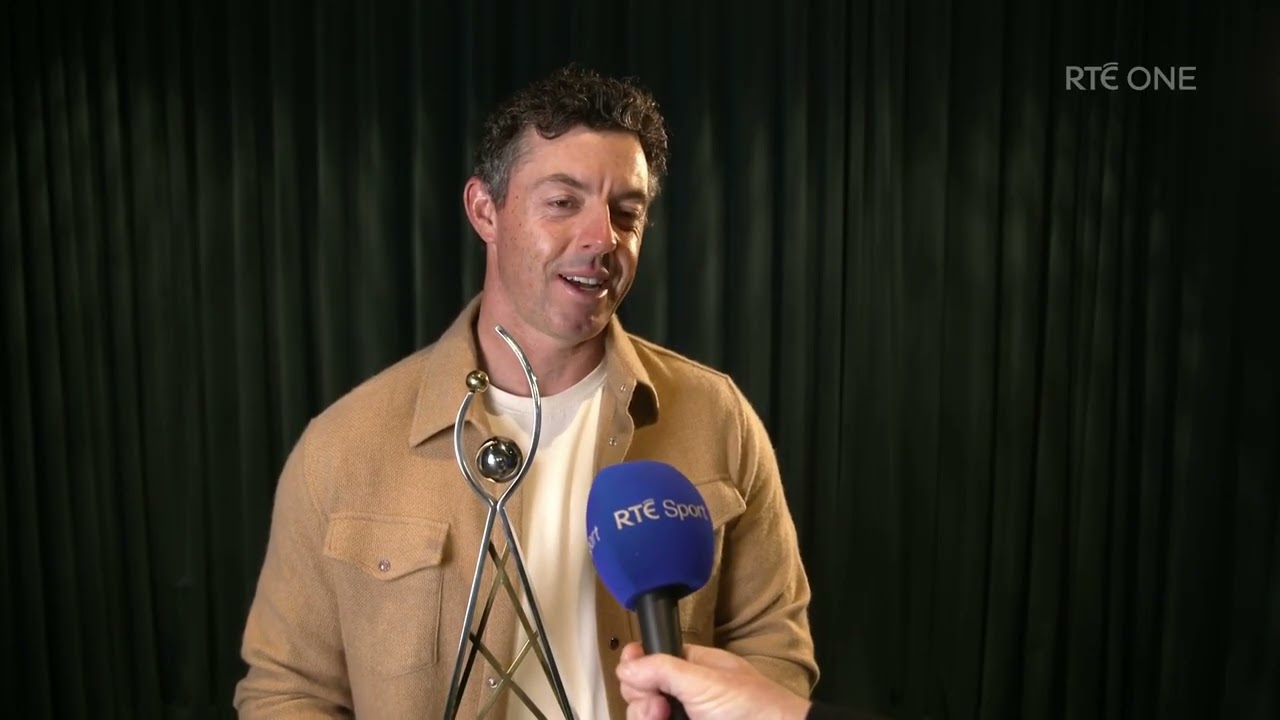 Rory McIlroy RT&Eacute; Sportsperson of the Year 2025 - YouTube