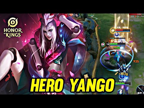 HOK : NEW HERO YANGO/YUAN GE GAMEPLAY | HIGH MEKANIK - HONOR OF KINGS