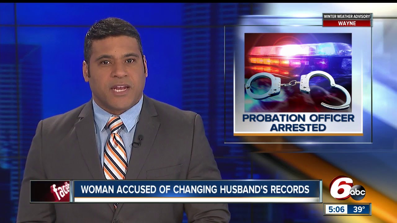 Ex-probation officer accused of falsifying husband's probation records