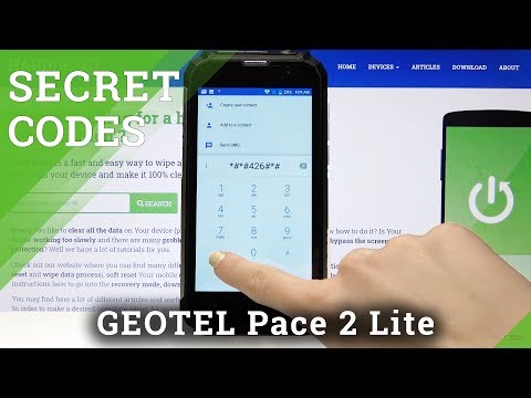 Secret Codes GEOTEL Pace 2 Lite – Hidden Mode / Secret Functions