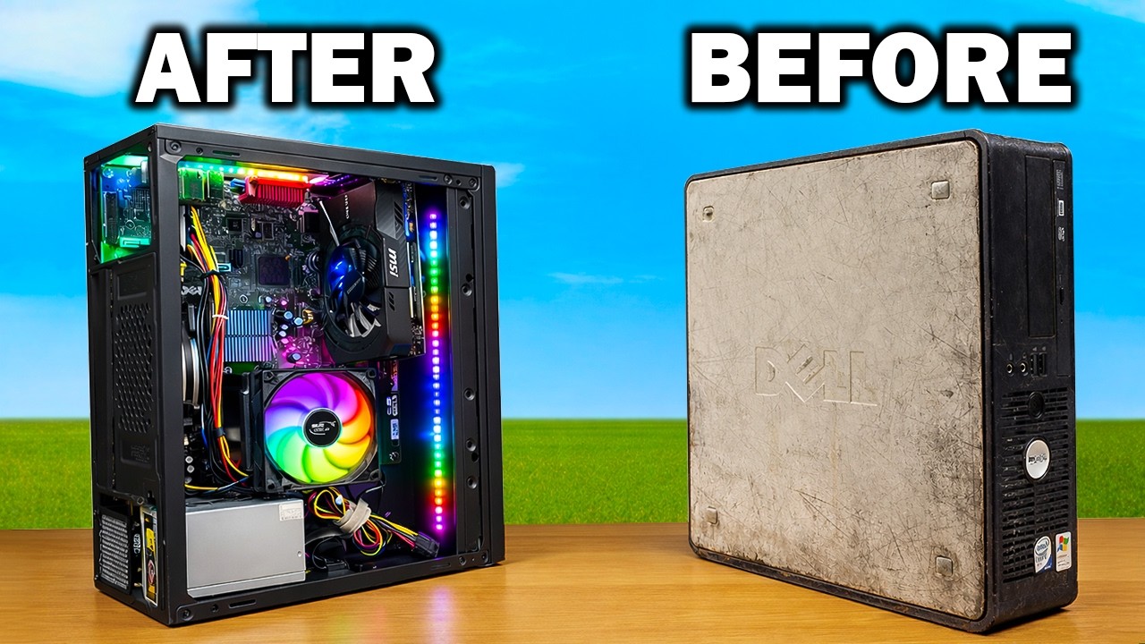 How Far Can I Upgrade This $1 Trash PC?!