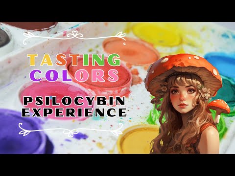 TASTING COLORS!? - A Synesthesia Psilocybin Experience