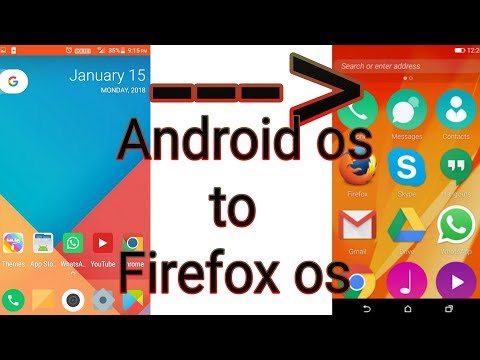 How to get firefox os in android