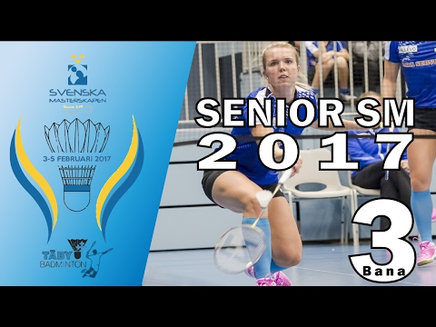 Senior SM Badminton 2017 - Livesändning - Prisutdelning