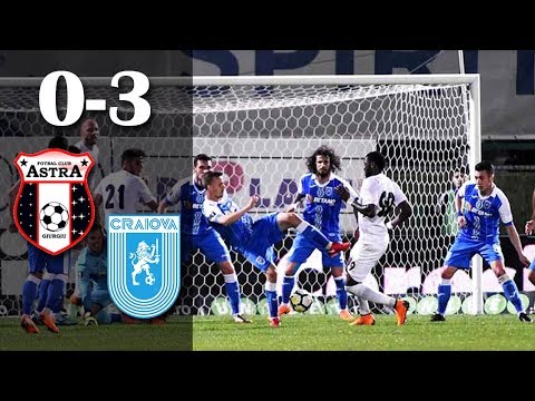 Rezumat: Astra Giurgiu - U Craiova 0 - 3 (0-1)