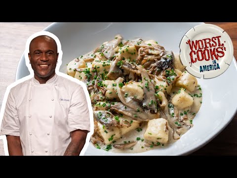 How to Make Ricotta Gnocchi with Cliff Crooks | Worst Cooks in America | Food Network