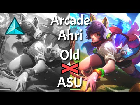How is Arcade Ahri REWORKED? | Skin Comparison