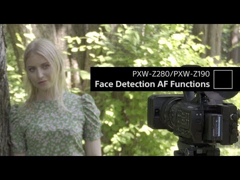 Sony| PXW-Z280/PXW-Z190 | Face Detection AF