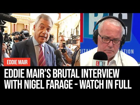 Eddie Mair's Brutal Interview With Nigel Farage - Watch In Full | Eddie Mair Video