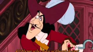 Peter Pan - The elegant captain Hook