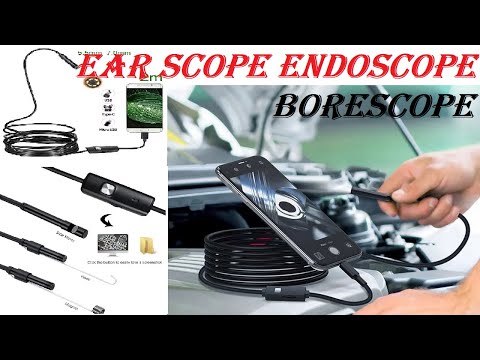 How to use Low Cost USB Endoscope Borescope Full Review & Setup | Works with Android, PC, Mac | 2025