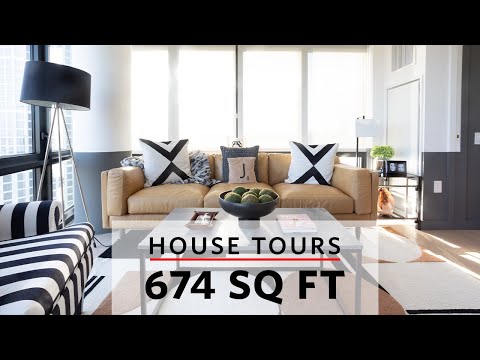 House Tours: Beautiful Manhattan View 1 Bedroom Apartment in Brooklyn
