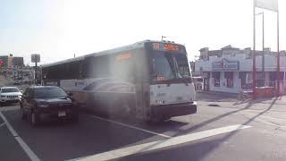 New Jersey Transit 2022 MCI D4500CT #22091 On The 166 @ Anderson Avenue & Woodcliff/Fairview Avenue