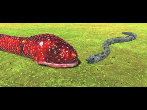 Titanoboa and anaconda vs every unit |Animal Revolt Battle Simulator