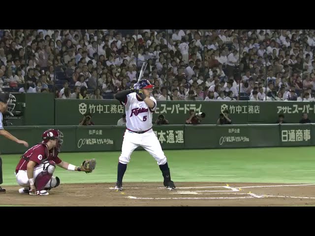 【6回裏】東京でも極上寿司を!! ファイターズ・レアードの完璧31号ソロ!! 2016/9/1 F-E