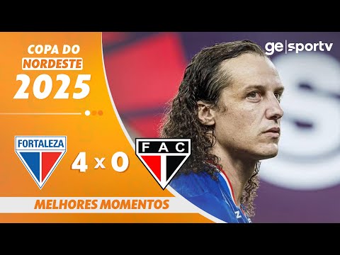 FORTALEZA 4 X 0 FERROVIÁRIO | MELHORES MOMENTOS | 5ª RODADA | COPA DO NORDESTE 2025 | ge.globo