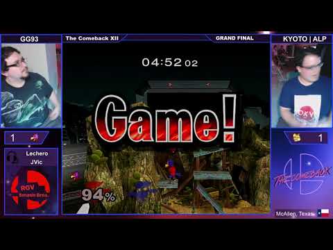 The Comeback 12 ssbm - GG93 vs ALP - Grand Final