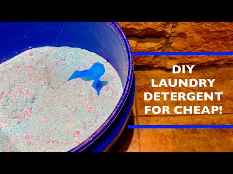 , title : 'How to Make 5 Gallons of Laundry Detergent on a Tight Budget! DIY Laundry Detergent'