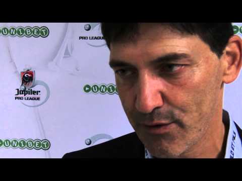 Felice Mazzu après RCSC - KV Mechelen