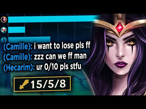 Babysitting and dragging the most delusional Teammate to Victory *PAIN*