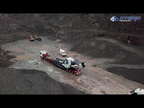 Terex Finlay LJ 130 Hybrid Jaw Crusher (transport to site)