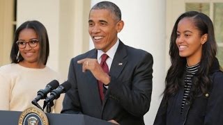 President Obama Gushes Over Daughters Sasha and Malia Admits They Complained About Secret Service