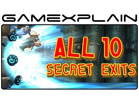 All 10 Secret Exits in Donkey Kong Country: Tropical Freeze - Guide & Walkthrough