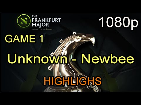 Unknown vs Newbee Game 1 The Frankfurt Major 2015