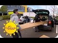 How To Get IKEA Furniture Into Your Car SAT 1 Breakfast Television TV