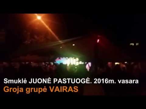 Smuklė "Juonė pastuogė" 2016 m. Vasaros kiemelyje groja grupė VAIRAS
