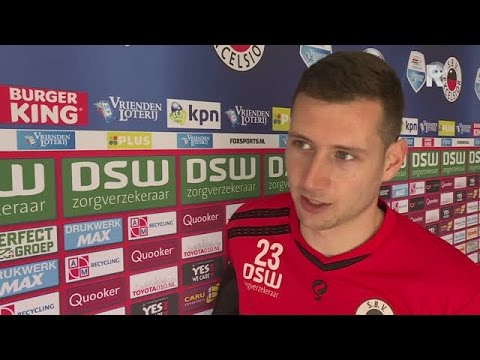 Luigi Bruins blikt vooruit op Feyenoord - Excelsior