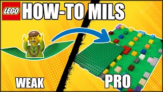 The BEST Way! How To Build a LEGO MILS Plate!