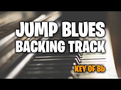 Jump Blues Backing Track in Bb