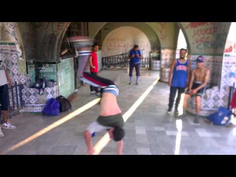 bboy ghanou powermove algeria 2014