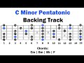 C Minor Pentatonic Backing Track Guitar Lesson
