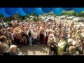 Флешмоб исполнение песни Как упоительны в России вечера 
