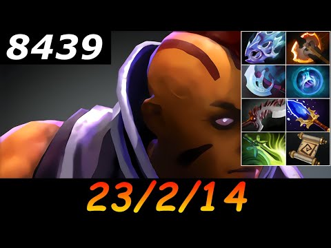 Dota 2 Anti-Mage 8439 MMR 23/2/14 (Kills/Deaths/Assists) Ranked Full Gameplay
