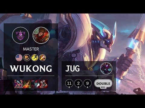 Wukong Jungle vs Kha'Zix - NA Master Patch 11.6