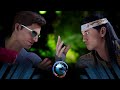 Mortal Kombat 1 - Johnny Cage Vs Liu Kang (Very Hard) - Janet Cage Kameo Gameplay