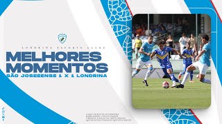 🦈📹 1/2/2026 - São Joseense 1 x 1 Londrina | Melhores Momentos