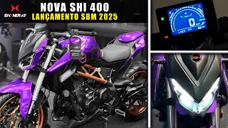 NOVA SHI 400 DA SHINERAY SBM 2025 (Ronco de 4 Cilindros)
