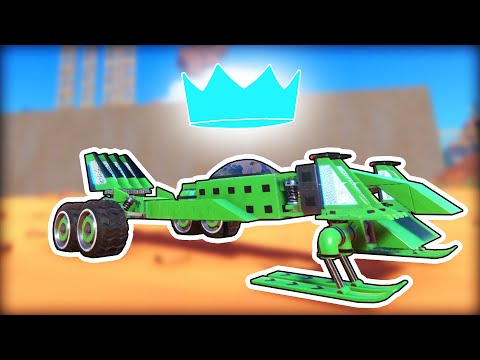 We Played King of the Hill with Snowmobiles in the Desert... Makes Sense. (Trailmakers Multiplayer)